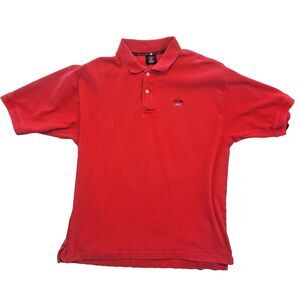 U.S. Polo Assn. Men's Polo Shirt XL Red 100% Cotton Short Sleeve Embroidered